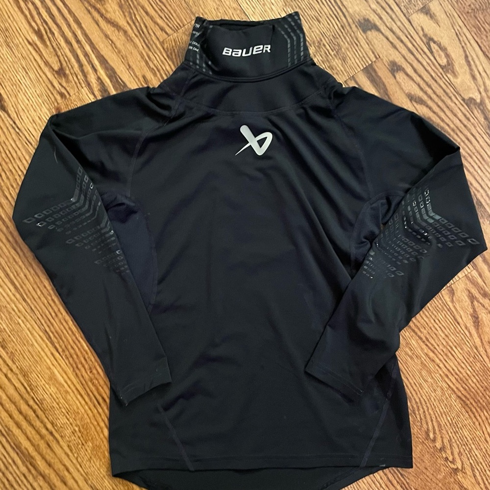 Bauer Neck Protect Long Sleeve Base layer Top